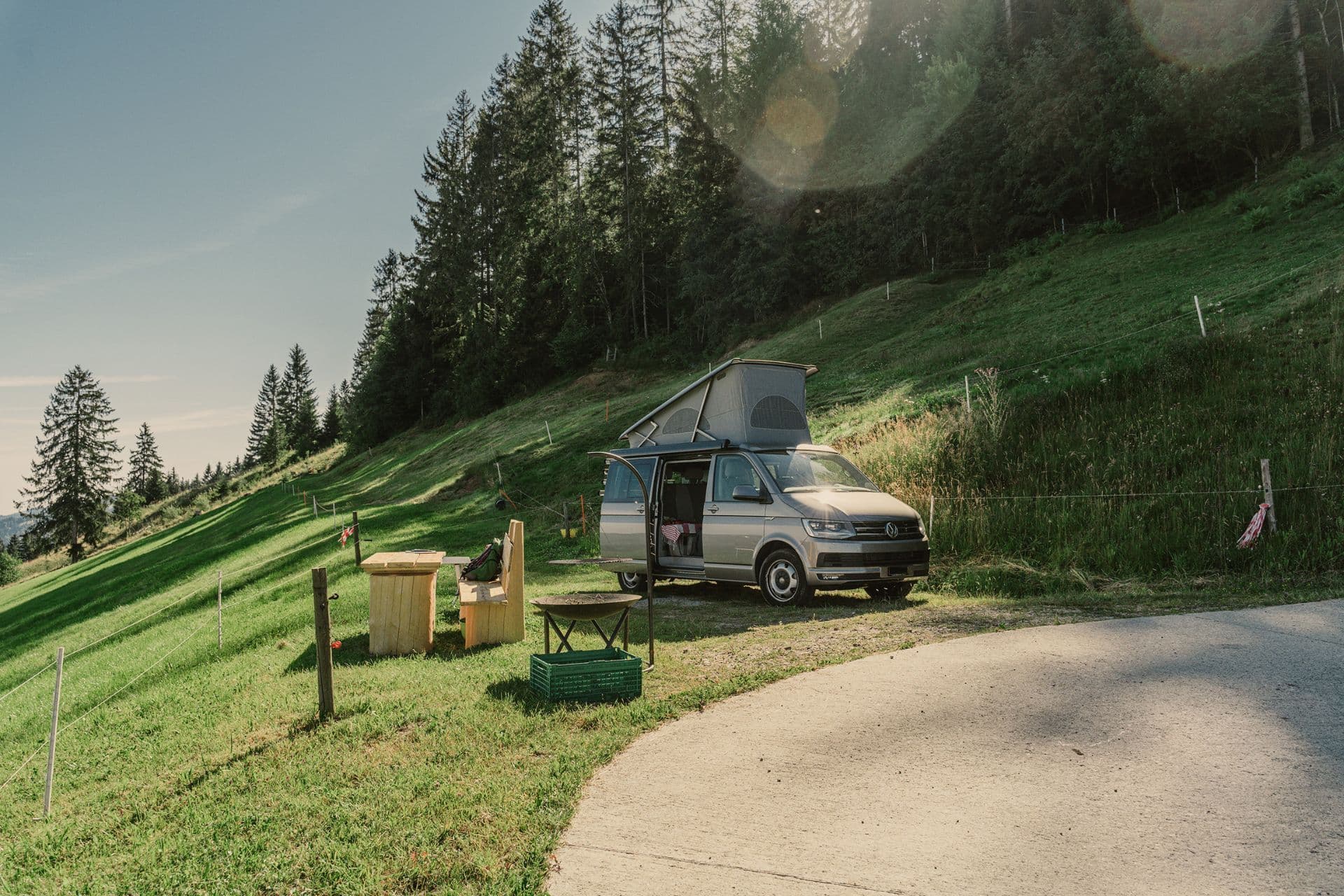 Camper mieten in der Schweiz