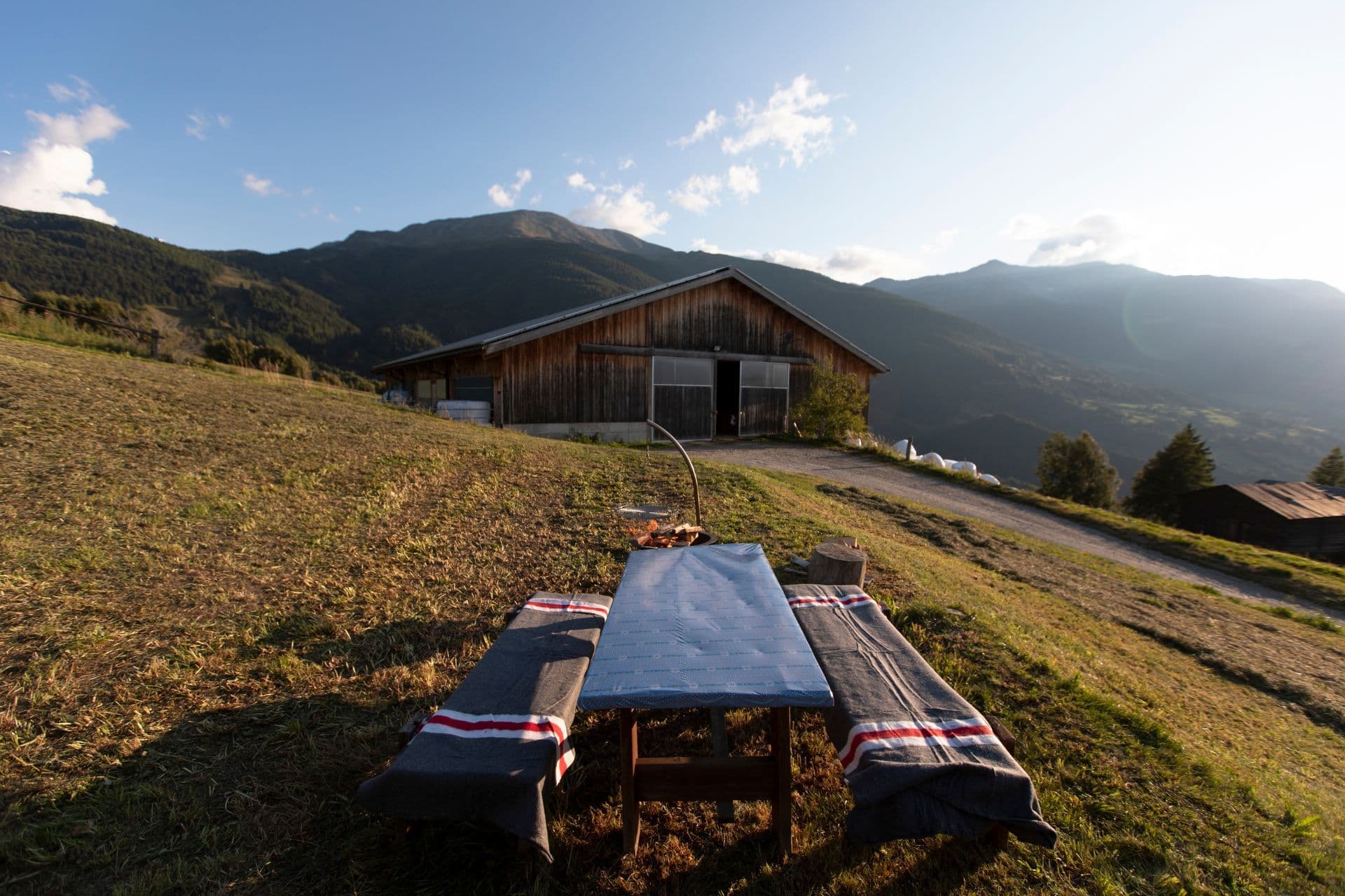 "Trieguhof Camp Bürchen"