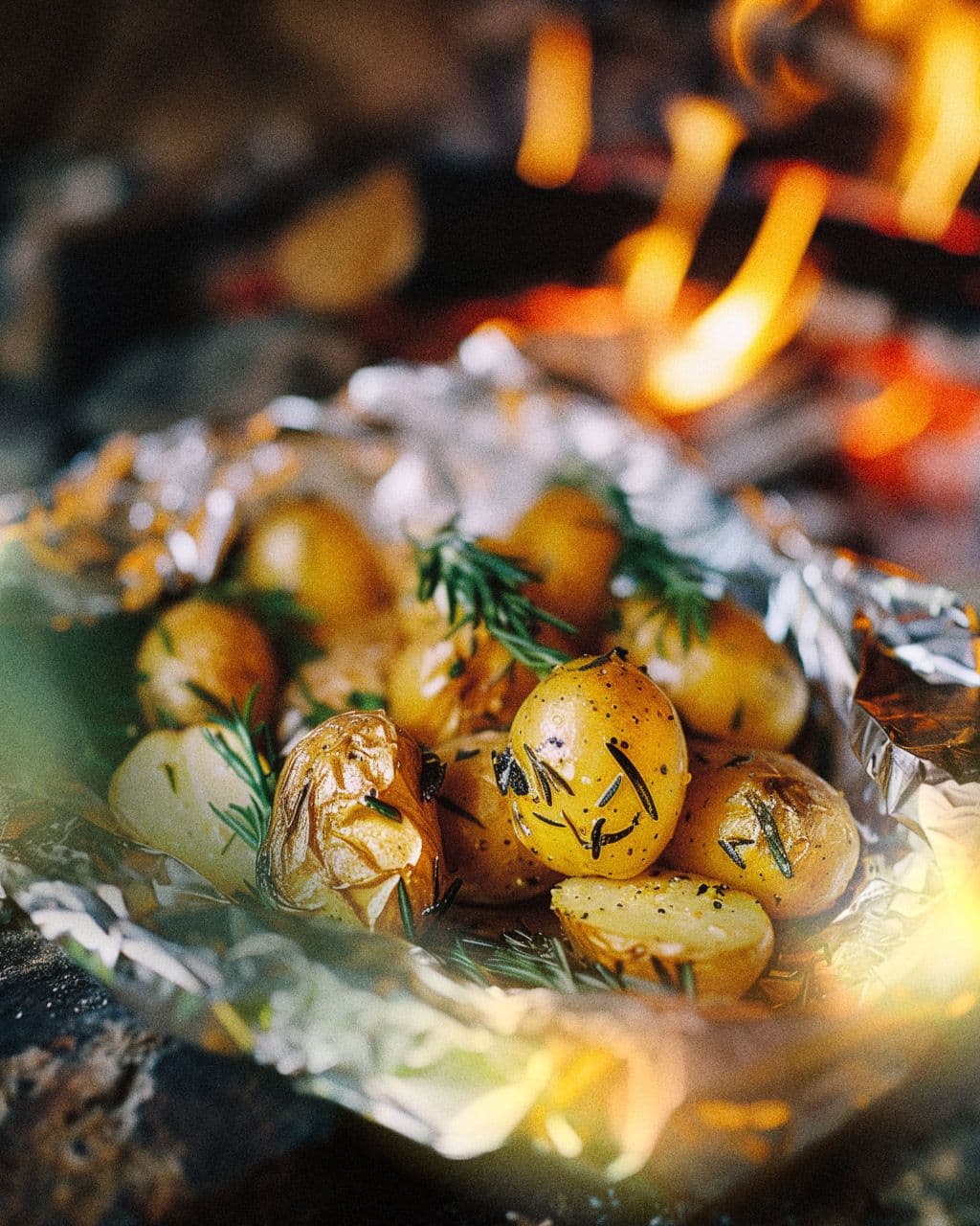 Ein feines und einfaches Rezept auf dem offenen Feuer