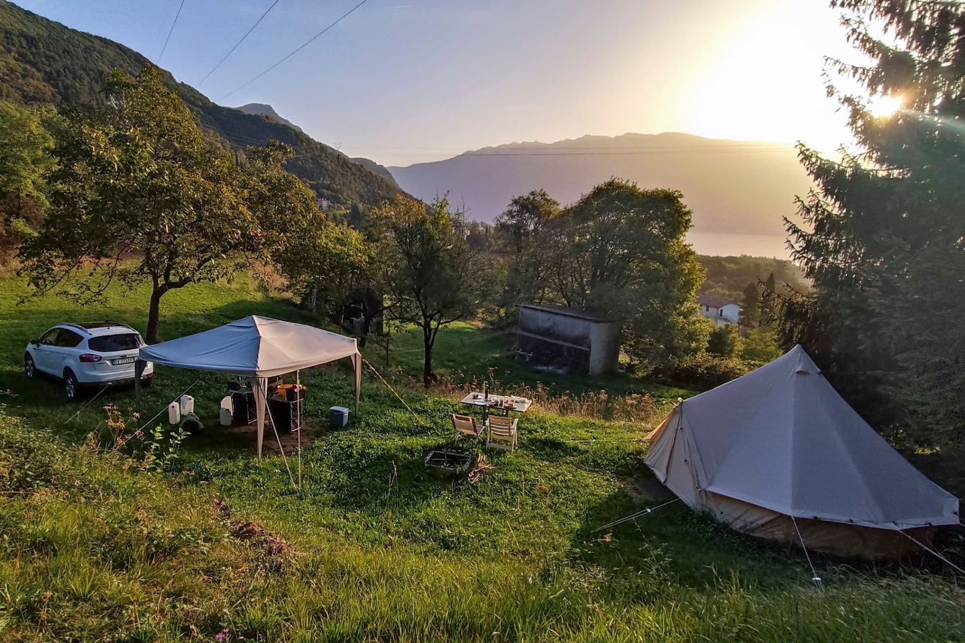 Camping am See